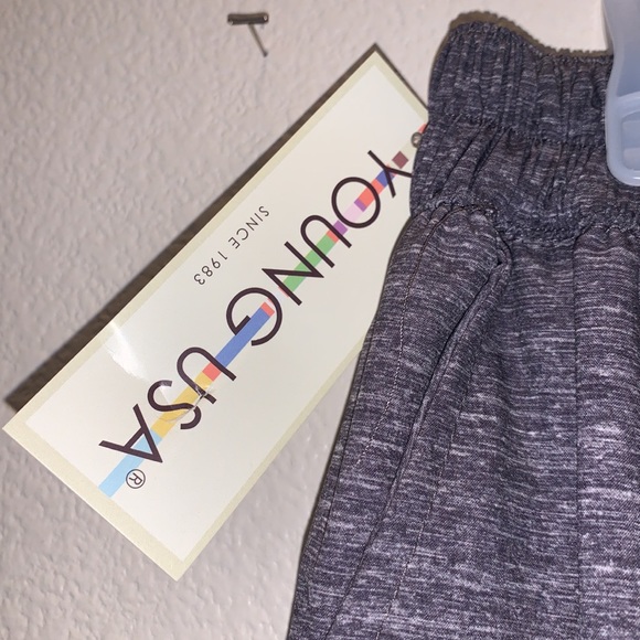 NWT Young USA High Surf grey swim trunks - Picture 4 of 7